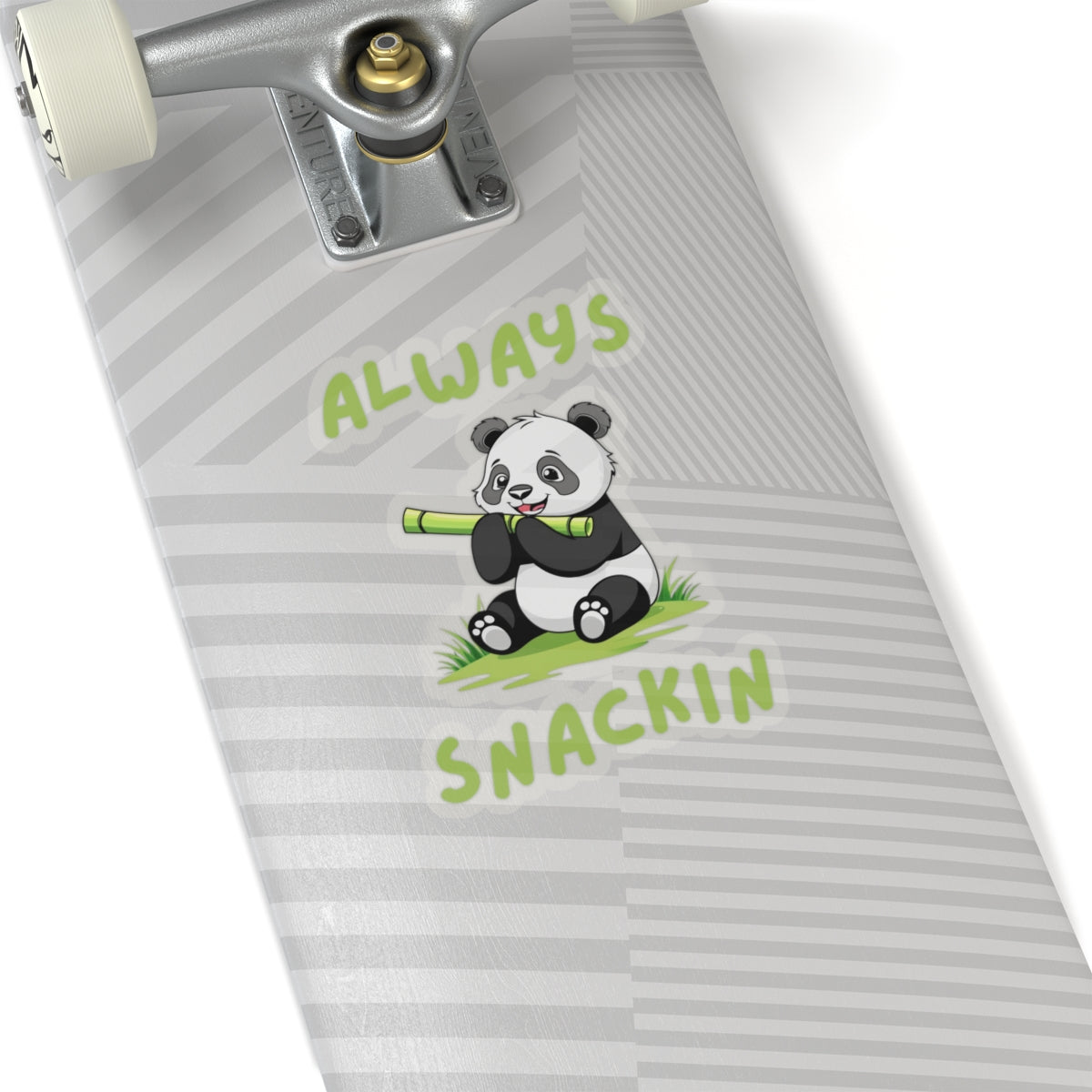 Always Snackin Panda Sticker – Cute Panda Sticker for Animal Lovers