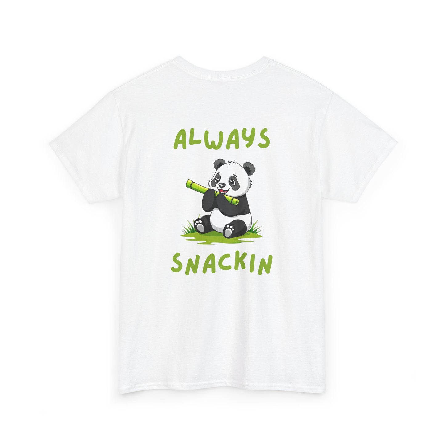 Always Snackin Panda T-Shirt – Cute Panda Shirt for Animal Lovers