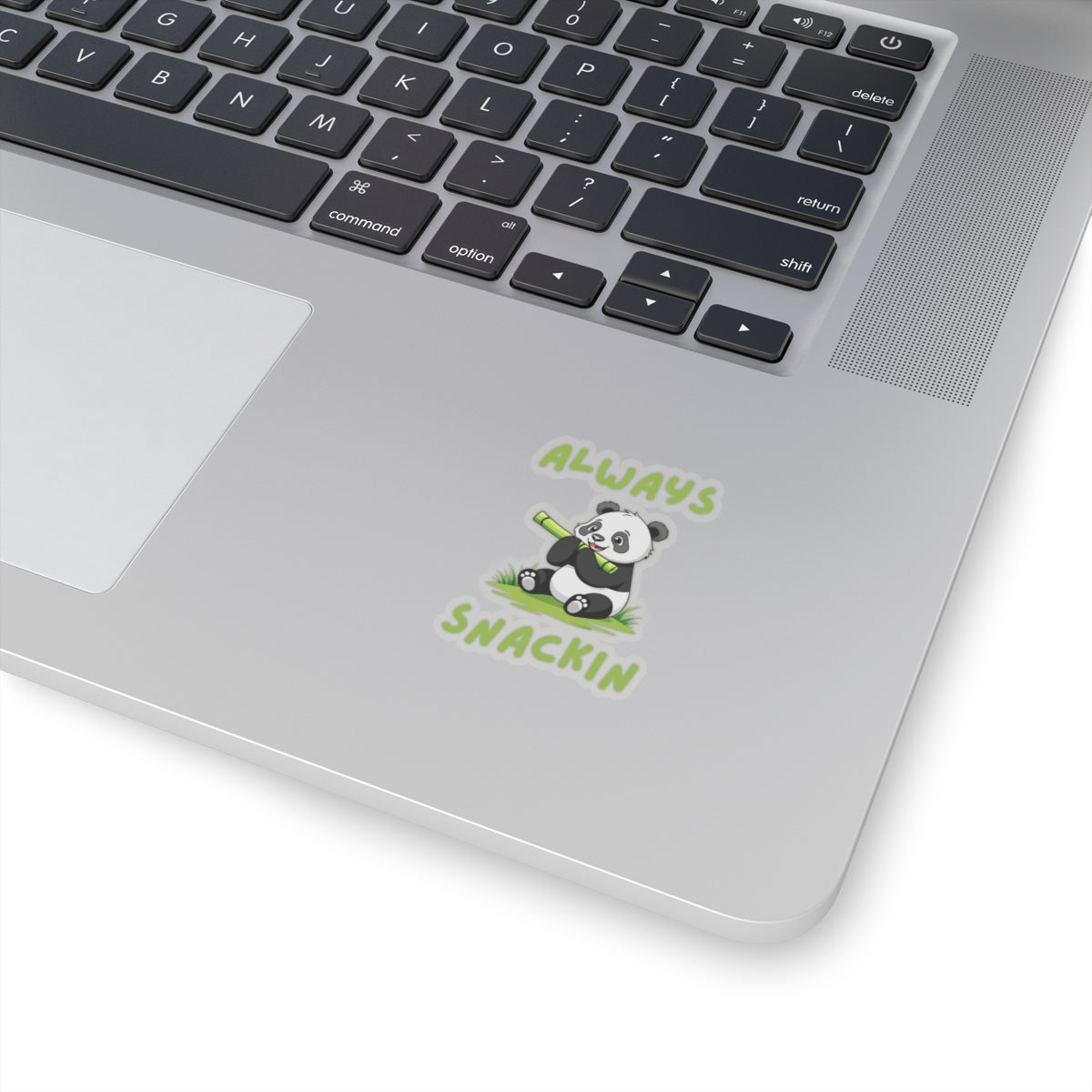 Always Snackin Panda Sticker – Cute Panda Sticker for Animal Lovers