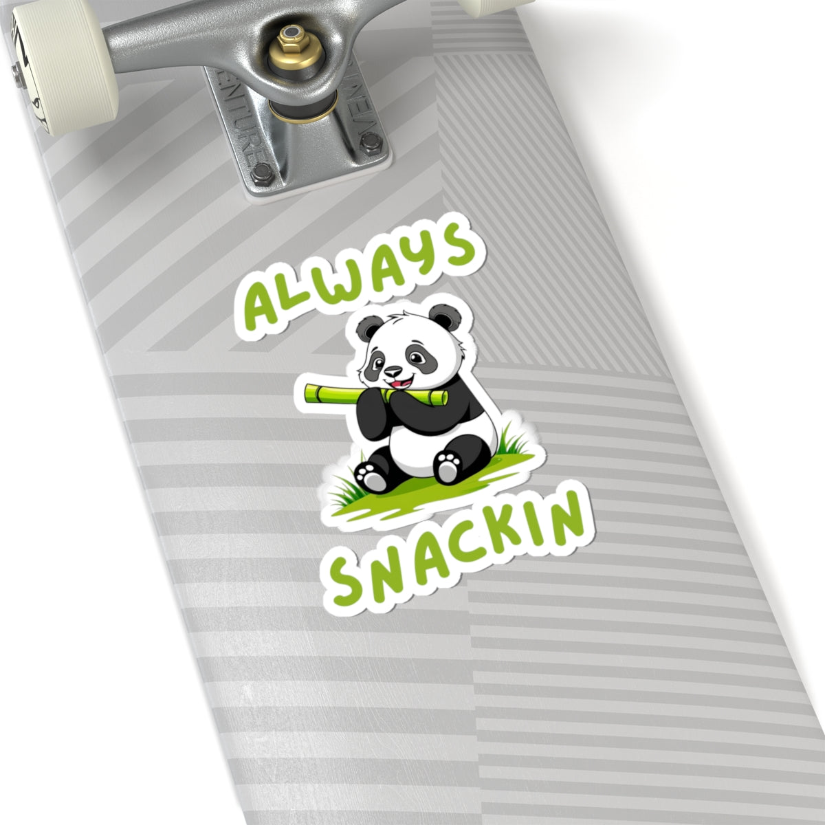 Always Snackin Panda Sticker – Cute Panda Sticker for Animal Lovers