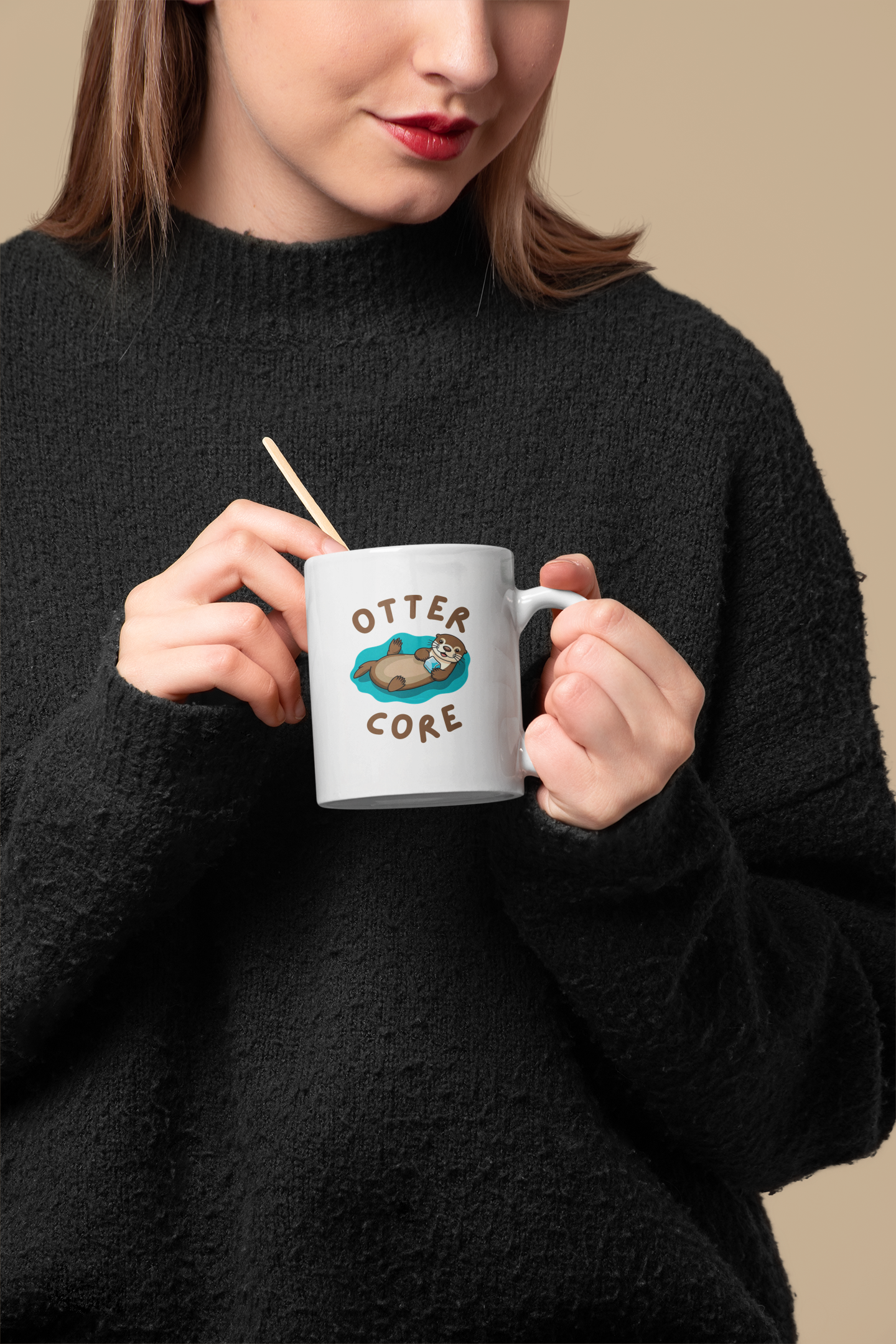 Cute ceramic animal mugs featuring otters, pandas, penguins, and cats for animal lovers.