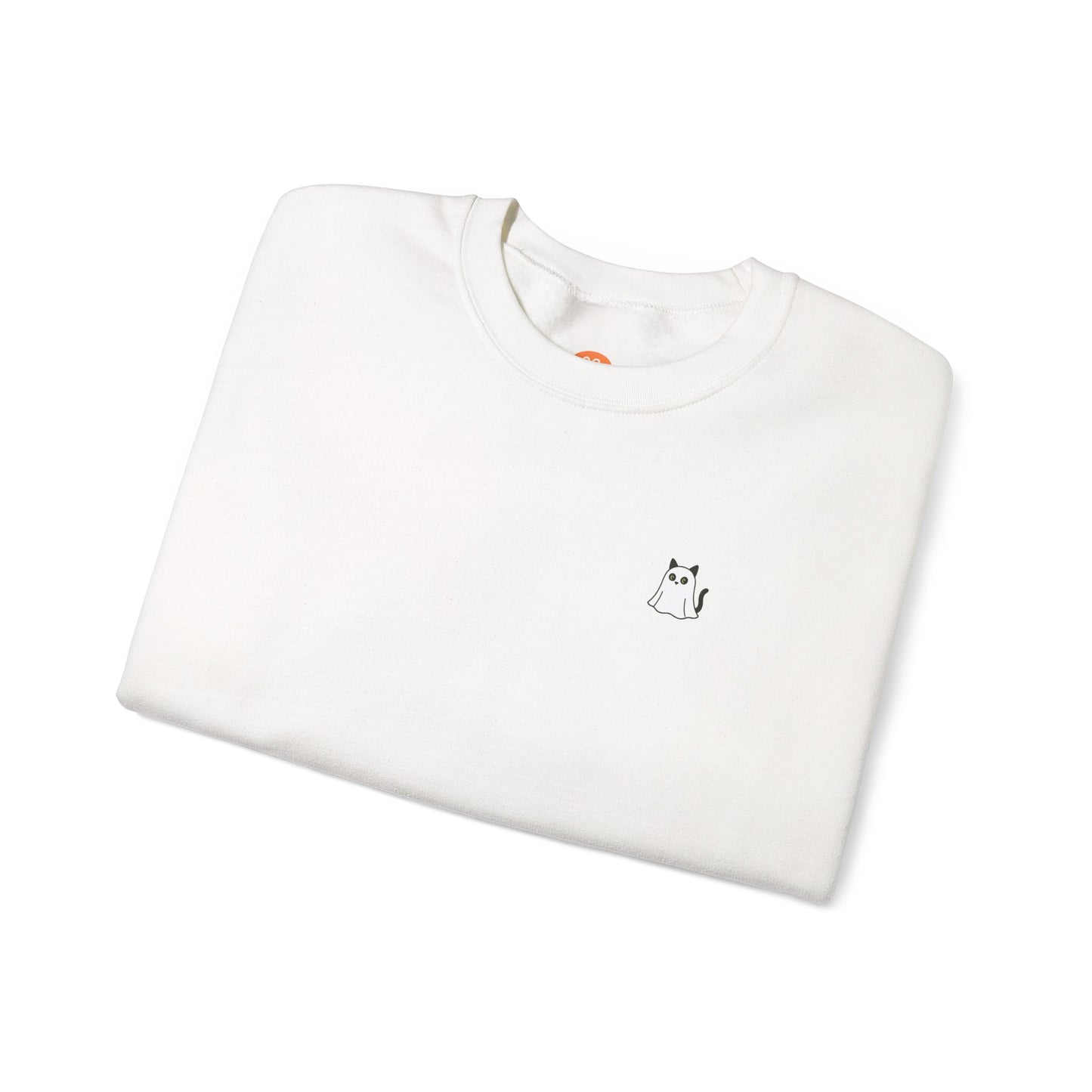 Ghost Cat Crewneck - Limited Edition Spooky Cat Sweatshirt