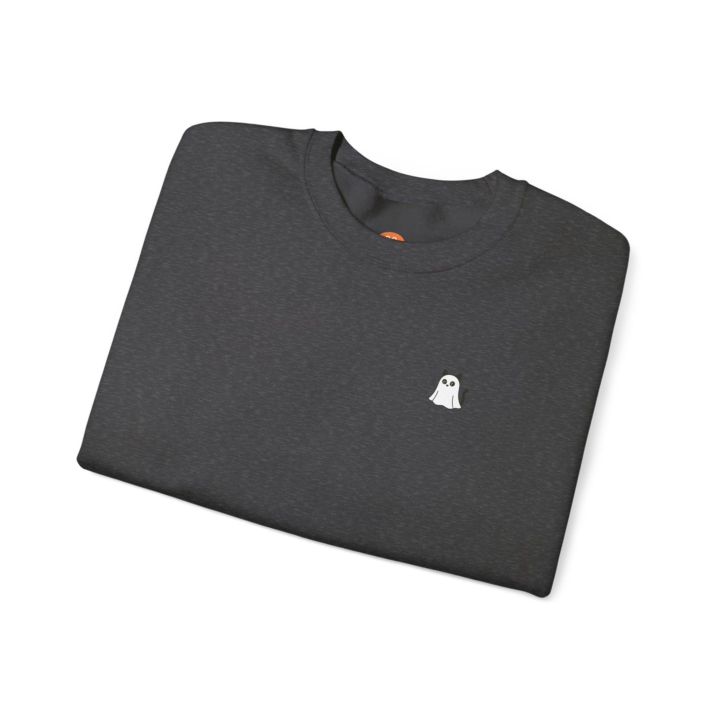 Ghost Cat Crewneck - Limited Edition Spooky Cat Sweatshirt