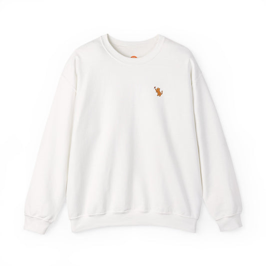 Leaf Chaser Cat Crewneck - Limited Edition Fall Cat Sweatshirt