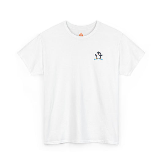 Minimalist Penguin T-Shirt for Animal Lovers